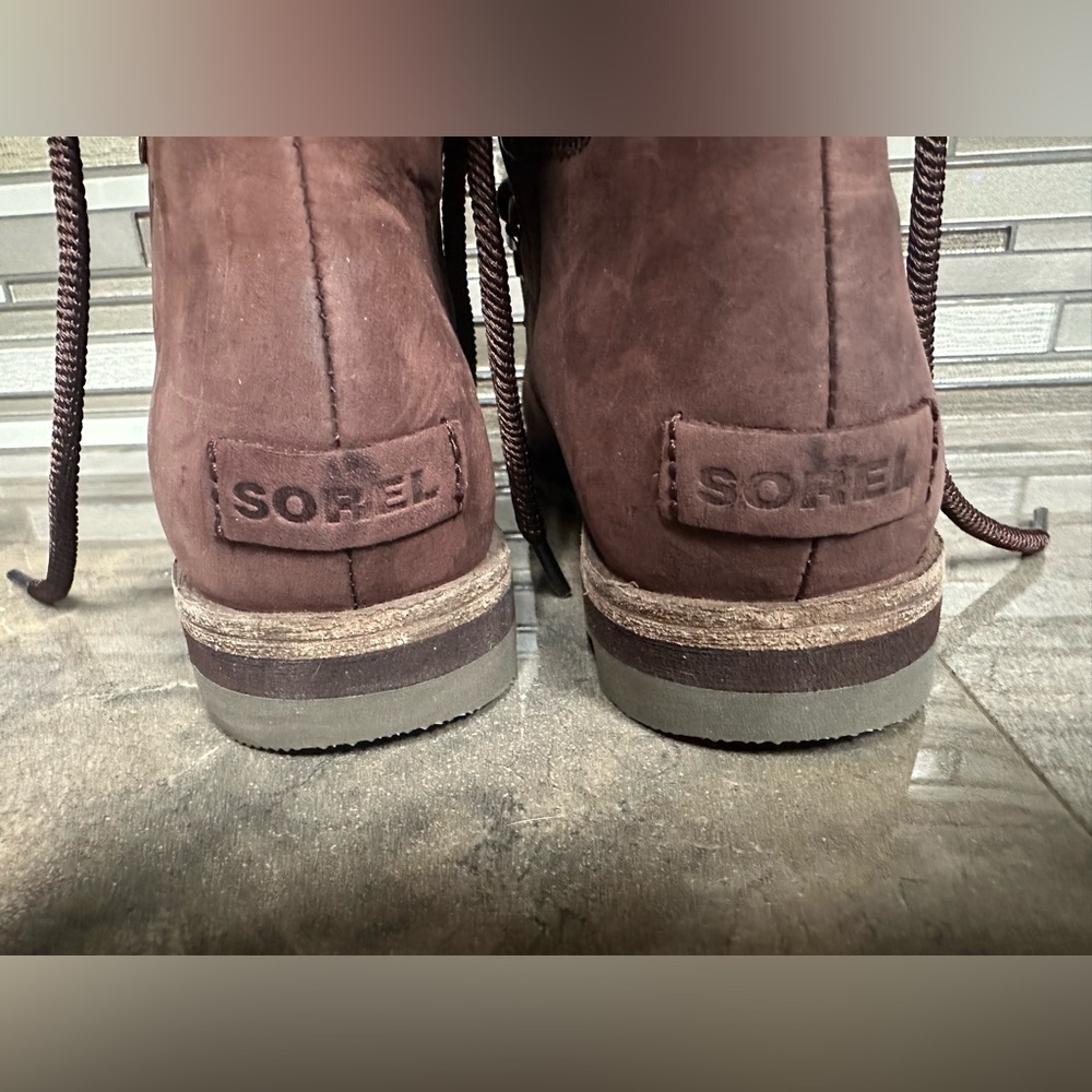 Sorel Sneakchic Leather boots - Picture 4 of 7